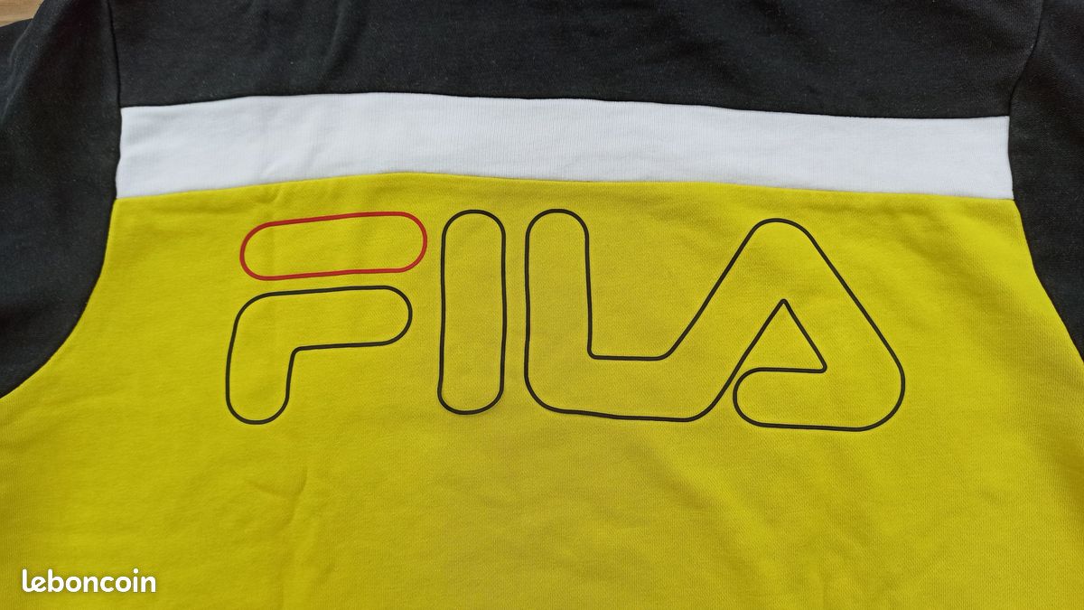 Pull Fila Jaune Homme Sweat Capuche Fila Sweat Jaune Fila Sweat De