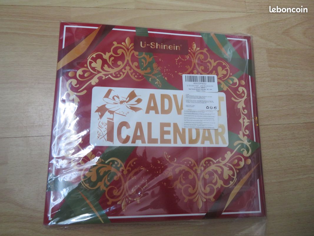 Calendrier de l'avent noël - vernis gel, stickers, accessoires manucure (image 1)