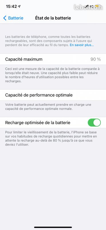IPhone xr rouge 64 (image 8)