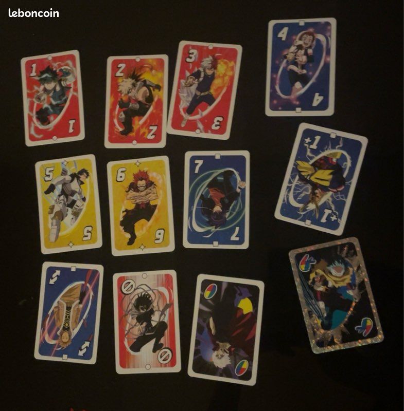 Jeu uno MHA (image 3)