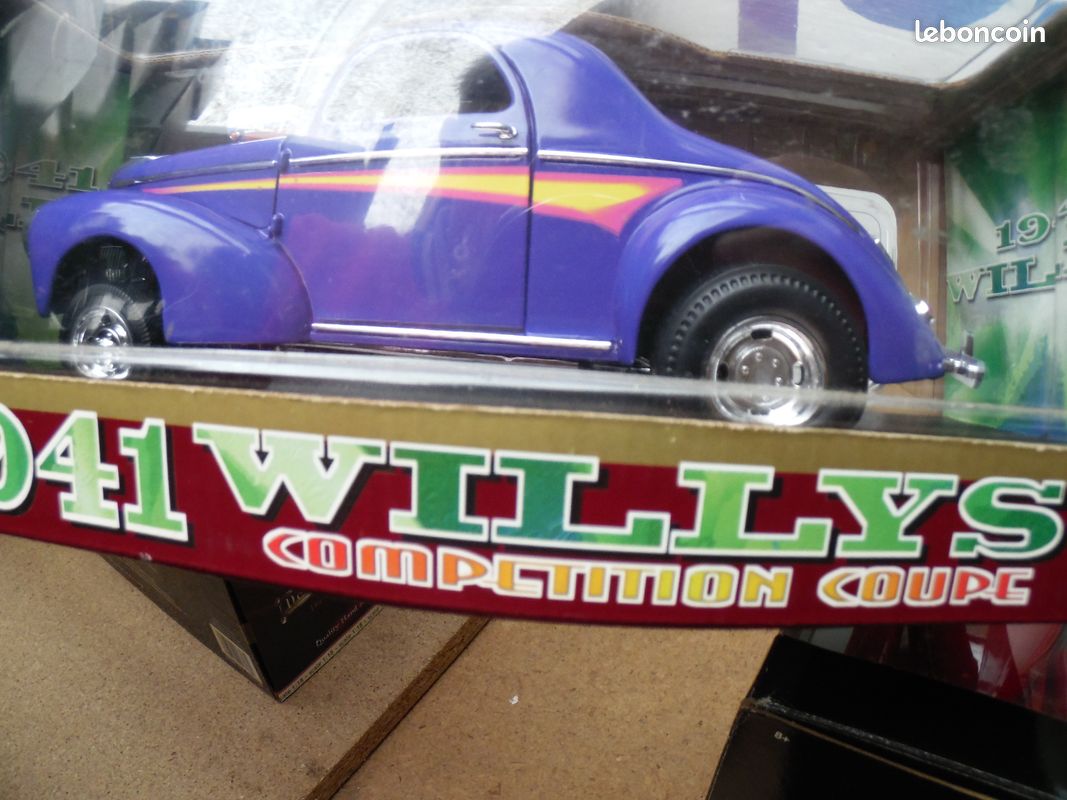 Road legends 1/18 willys 1941 competition coupe custom en boite