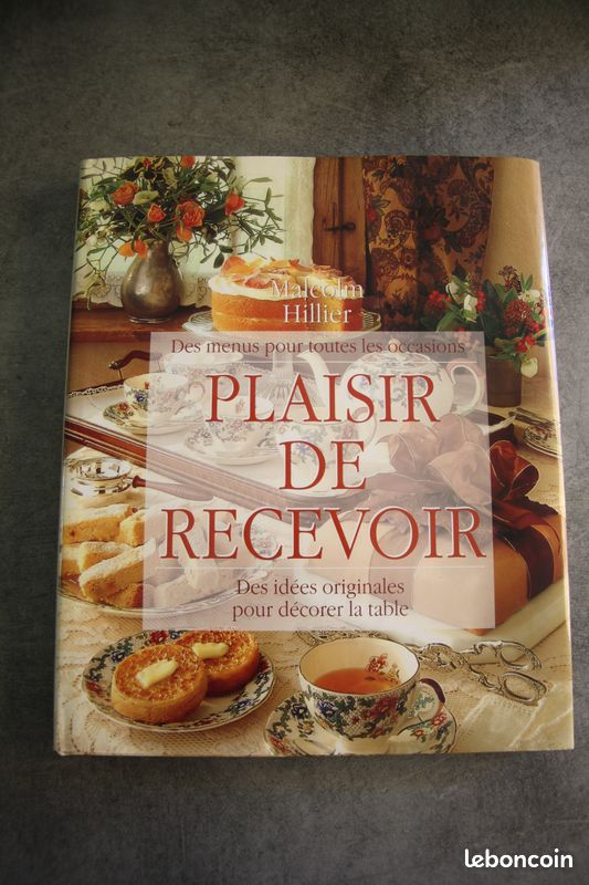 Livre - PLAISIR DE RECEVOIR (image 1)