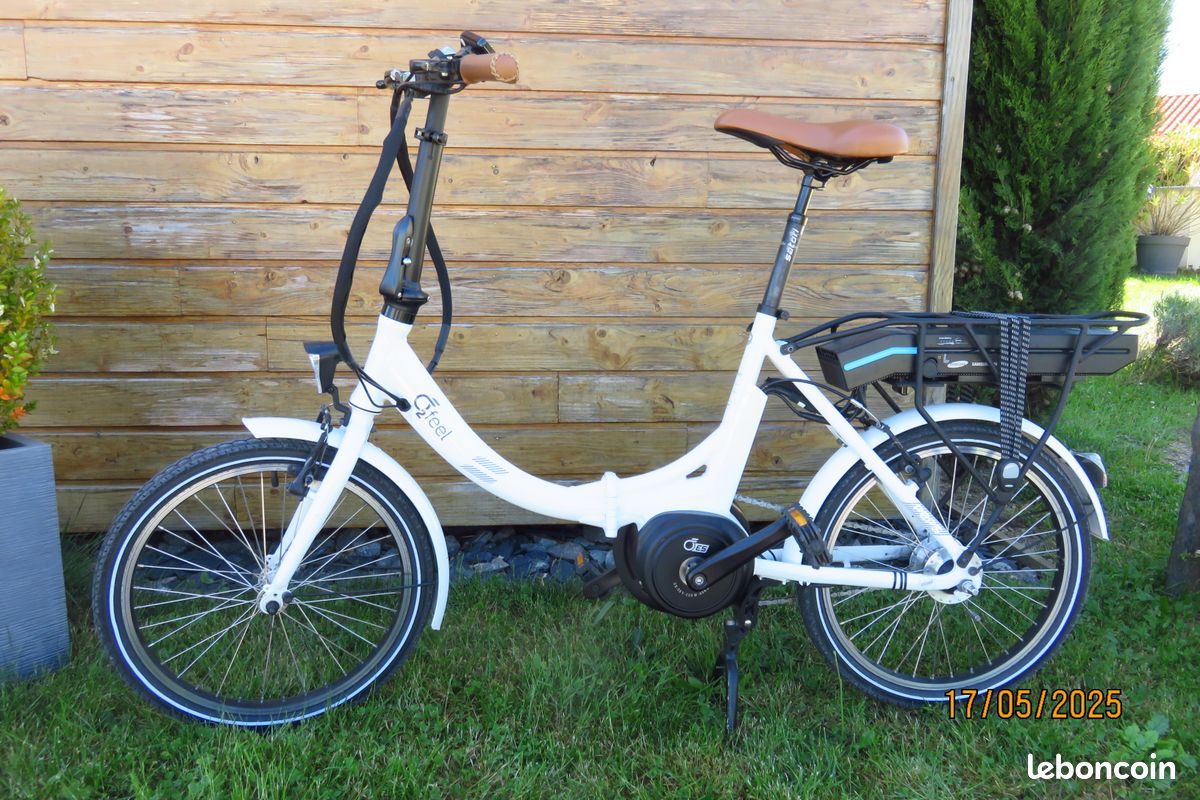 Vélo pliant O2Feel Assistance électrique Vélos