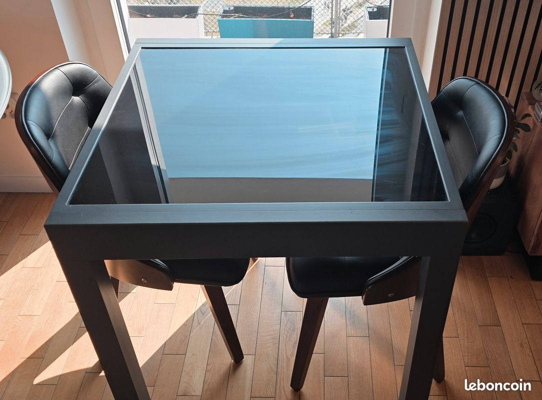 Table alu/verre (image 4)
