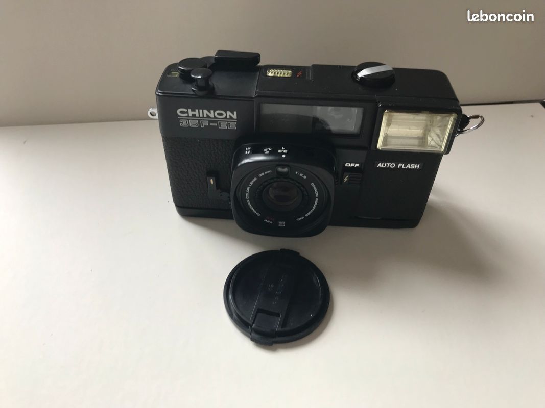 Appareil Photo Chinon 35F-EE - Compact 110 Film - Flash Intégré - Occasion Fonctionnel