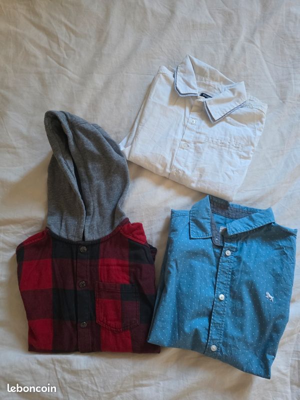 Lot De Chemises Pour Garçon 9-10 Ans - Occasion En Excellent état