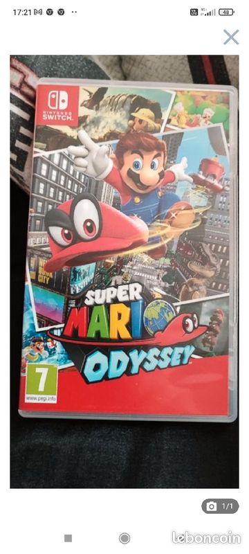 Jeux Switch Mario odyssée (image 1)