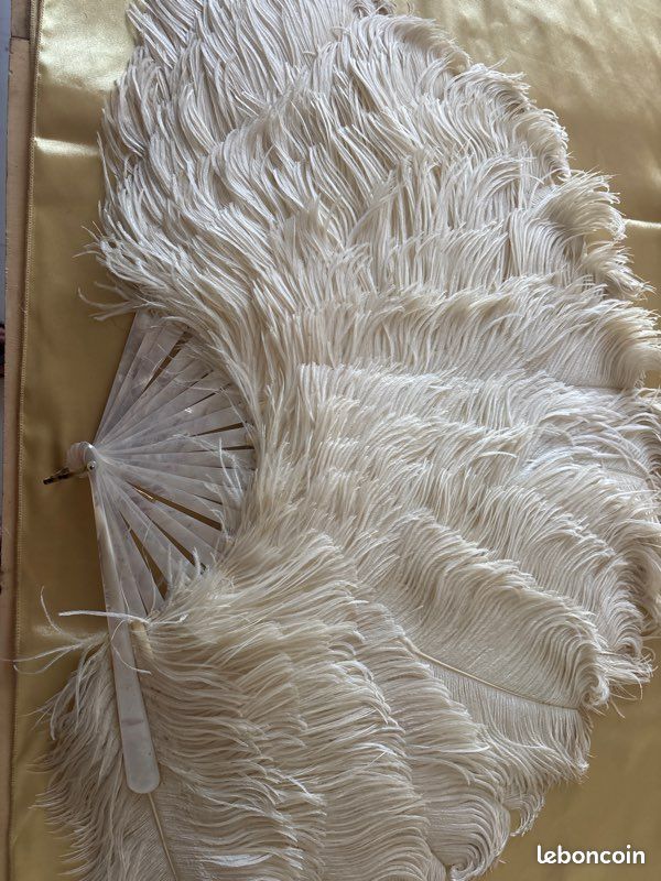Eventail plumes d’autruche (image 1)