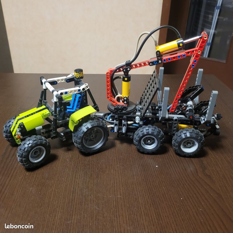 Log Loader Lego Technic 8049 Lego Technic 8049 La Chargeuse à Bois