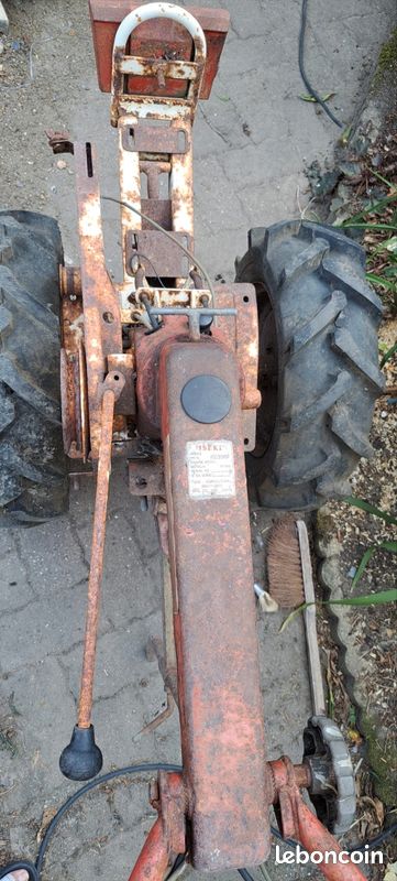 Châssis motoculteur iseki KC350 (image 3)
