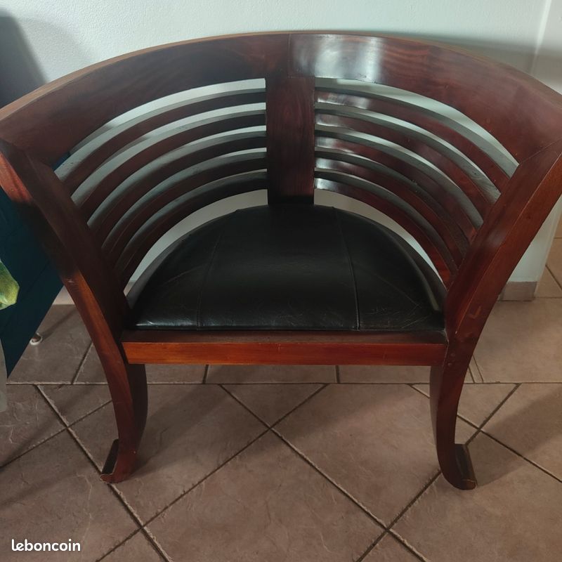 Cherche Fauteuils bois teck (image 1)