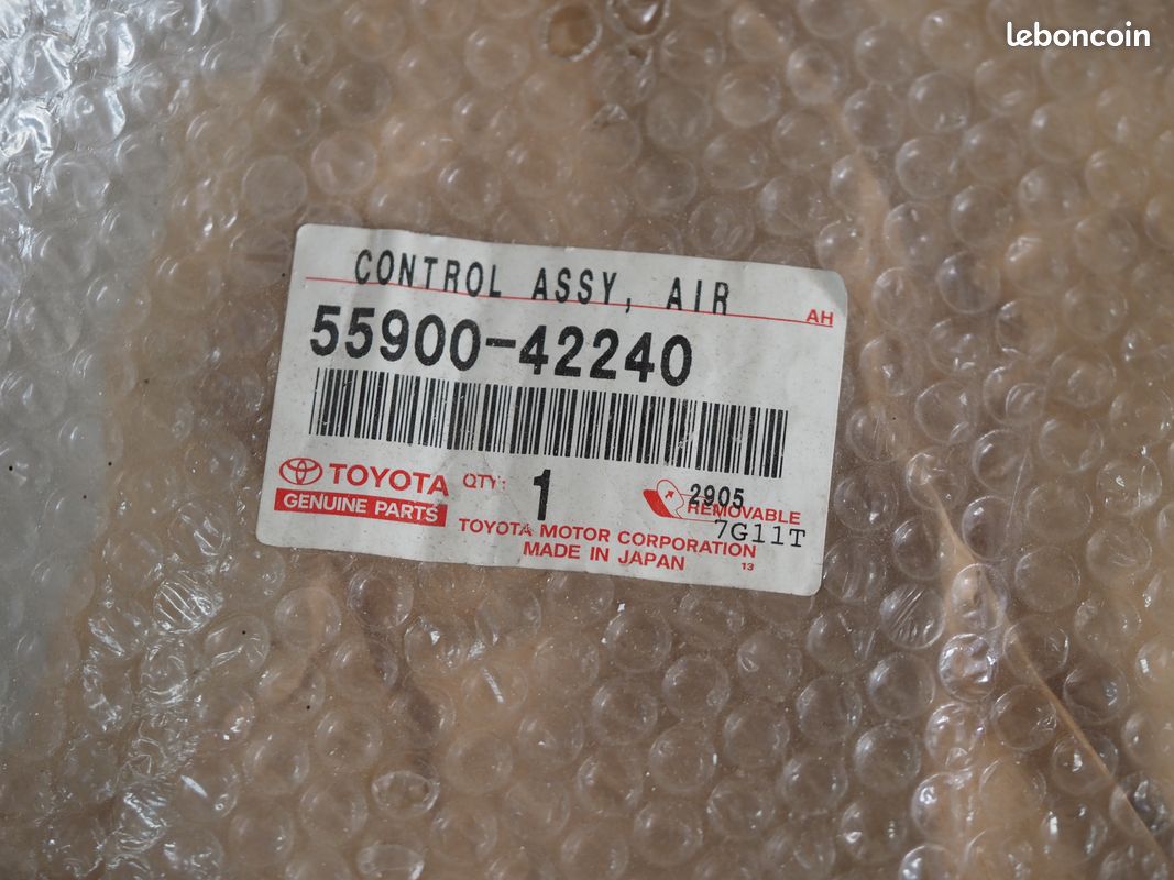 Commande De Chauffage/climatisation Pour TOYOTA RAV 4 (A2) - Réf. 5590042230 / 1831947 - Occasion