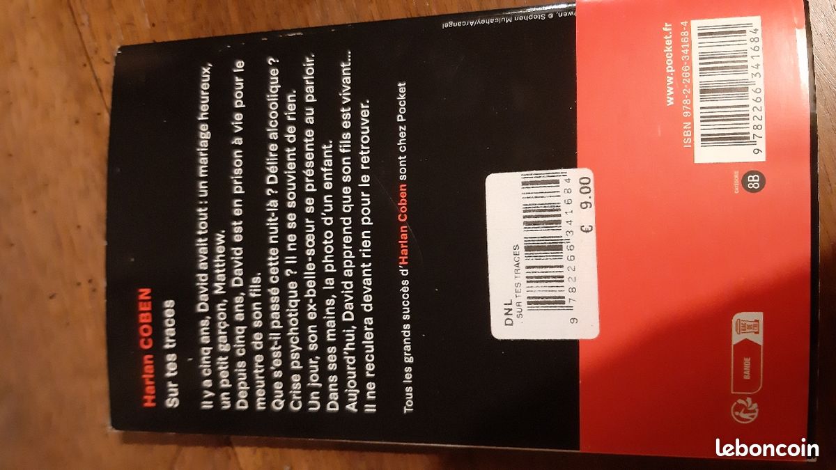 Livre sur tes traces d'harlan Coben (image 3)