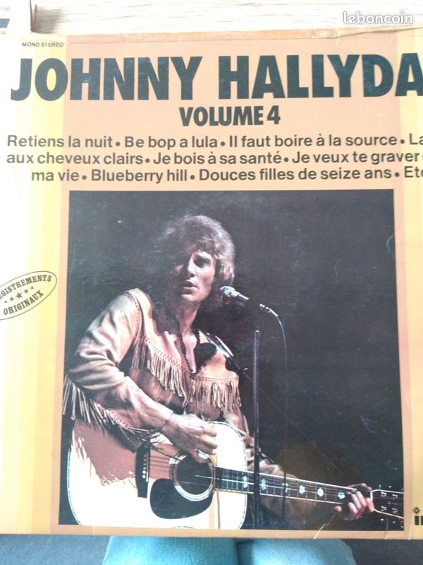 33 tours Johnny Hallyday (image 1)