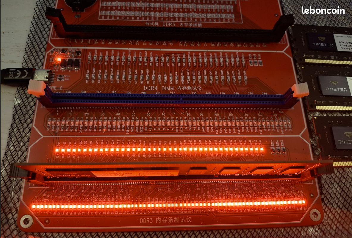 Timetec, 4 barrettes (UDIMM) RAM DDR3 - 16 Go (4x 4 Go), DDR3-1333, CL9-9-9-24, 1.35, Non-ECC (image 12)
