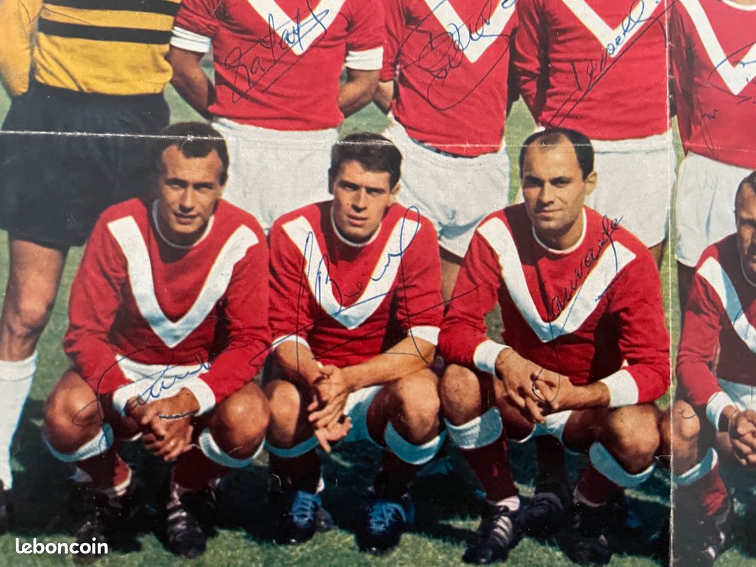 Fanion Football US Valenciennes Anzin - Club Français Vintage (avant 2000) - Multicolore - Pour Supporters