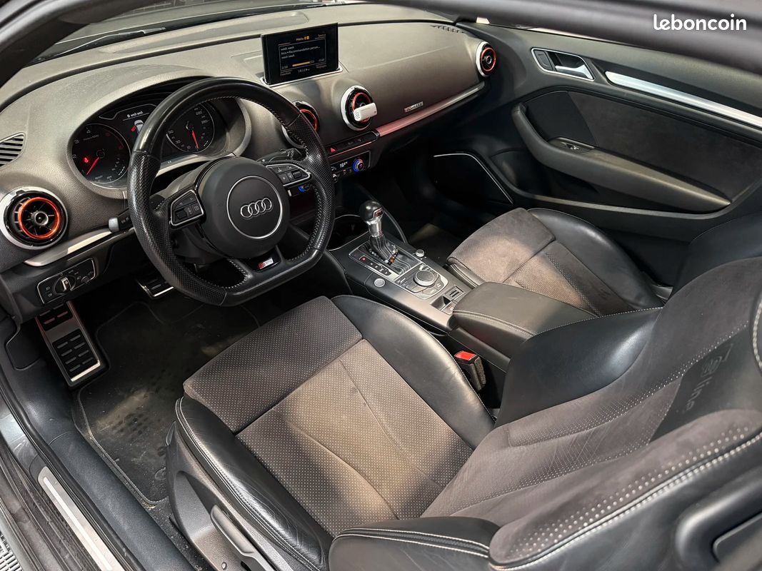 Audi A3 Quattro 2.0 TDi 184 cv S line Toit ouvrant - Bang Olufsen - Distrib et STRONIC à jour (image 8)