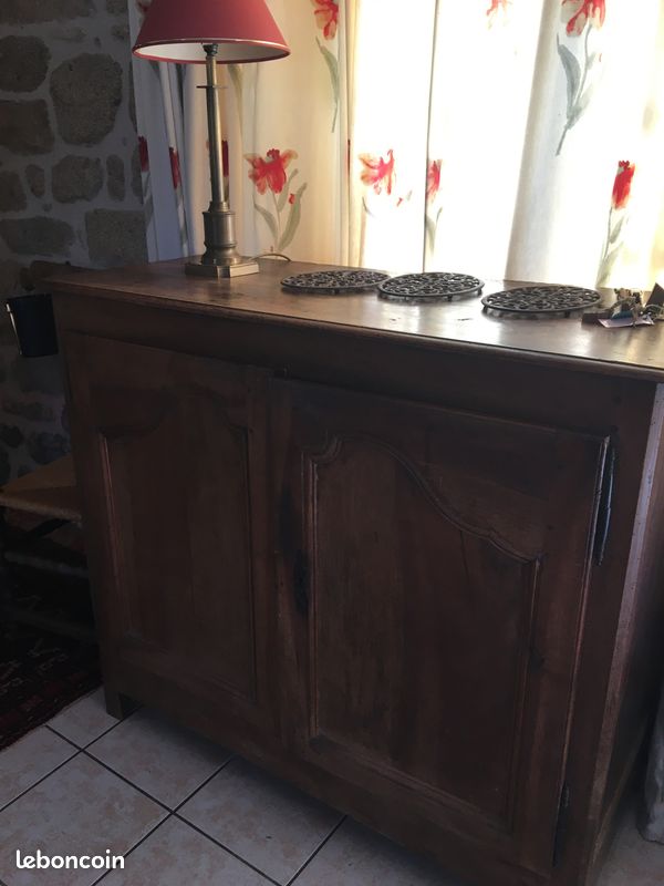 ANTIQUE BUFFET DE CHATEAU EN BOIS DU 19ème siècle (image 3)