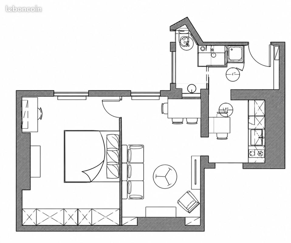 Appartement 2 pièces 41 m² · à Paris · 41 m² · 1 629 €/mois