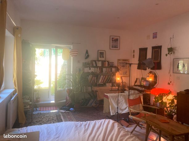 Location studio plein pied avec jardin 3 mois