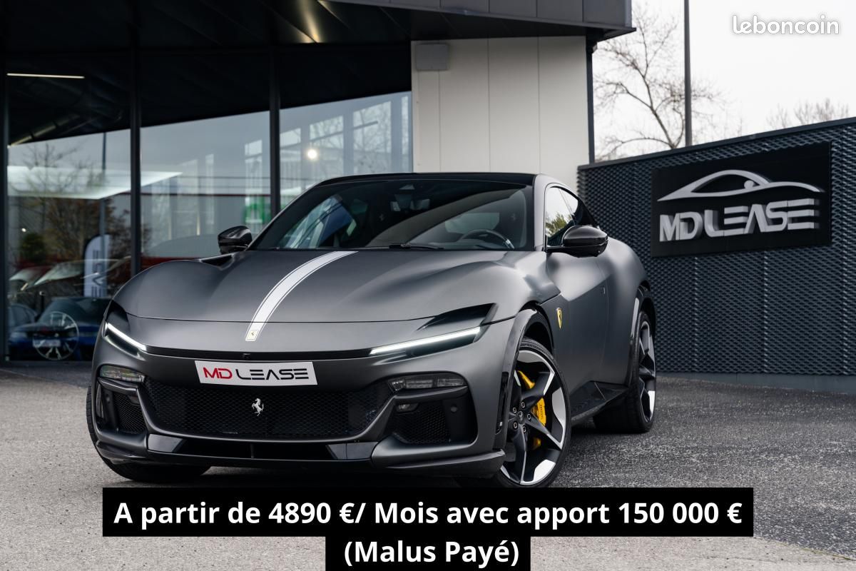 Ferrari Purosangue 6.5 V12 725 ch - Leasing 4890 Euros/ Mois (Malus Payé) TVA récupérable 1ère Ma... (image 1)