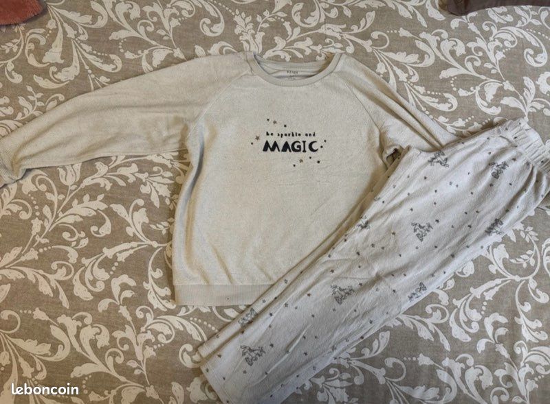 Lot 2 pyjamas fille 8 ans Kiabi (image 2)