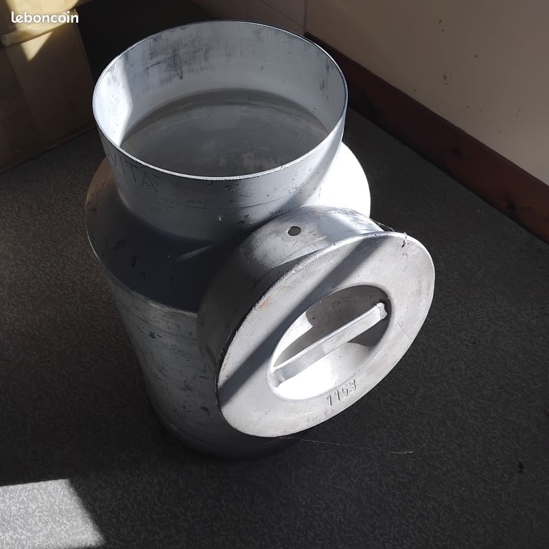 Pot à lait aluminium vintage très bon état (image 4)