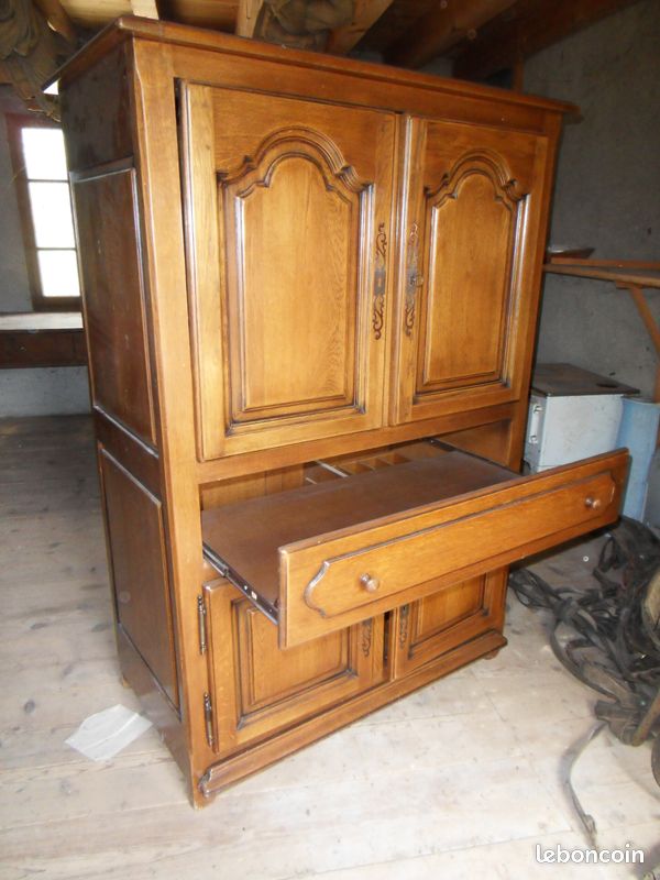 Meuble tele chêne (image 1)