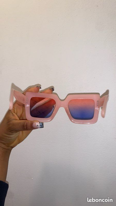 ✨ Lunettes de Soleil Oversize Roses – Tendance ✨ (image 7)