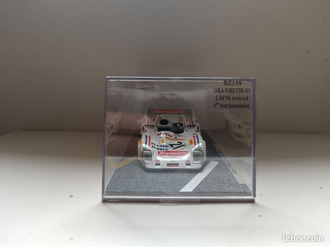 BIZARRE 1/43 LOLA FORD T286 LM 24H LE MANS 1976 #21 BZ159