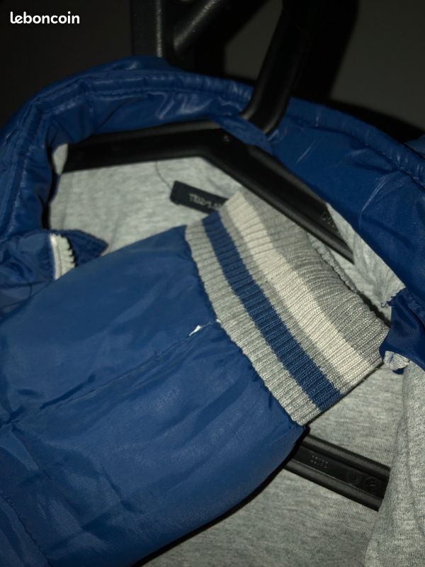 FROID / SKI Blouson doudoune, 14 a Teddy Smith bleue (image 4)