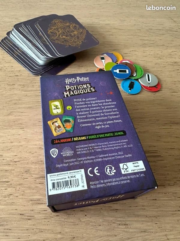 Lot 2 jeux + extension Harry Potter : Pierres de Sorciers (Mattel) - Collection