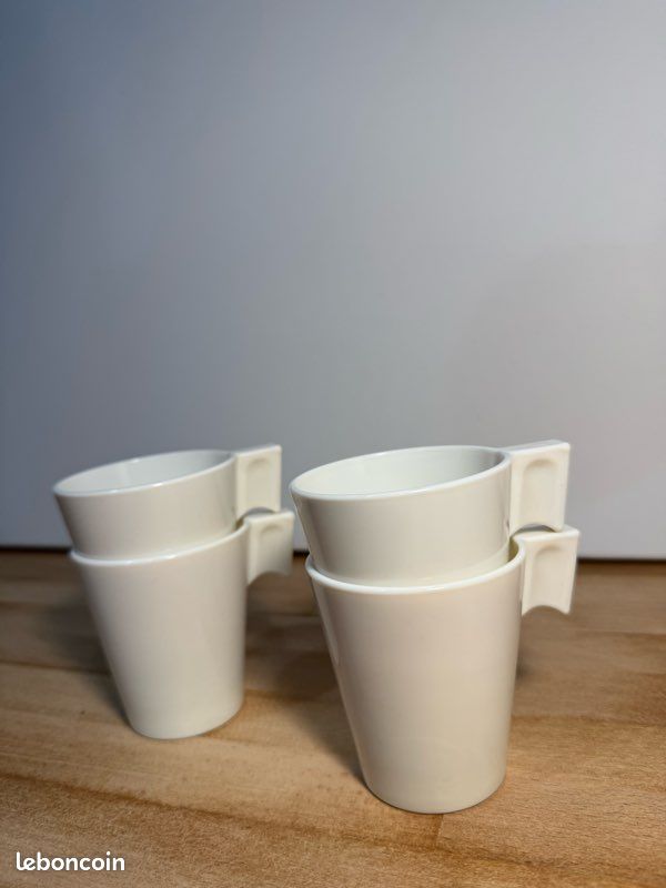 Tasses à café blanche ARC France (image 5)