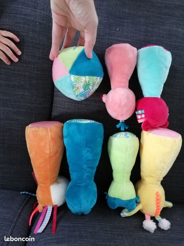 Jeu de quilles peluches lilliputiens (image 5)