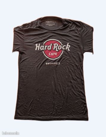 SAn Francisco Hard Rock Cafe L blue graphic t shirt