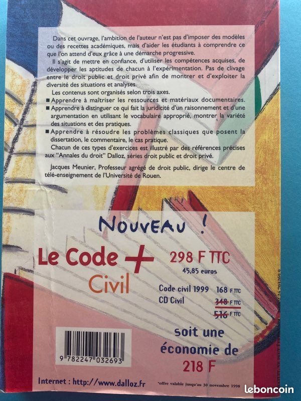 Livre - Conseils et méthodes pour commencer son droit (image 2)