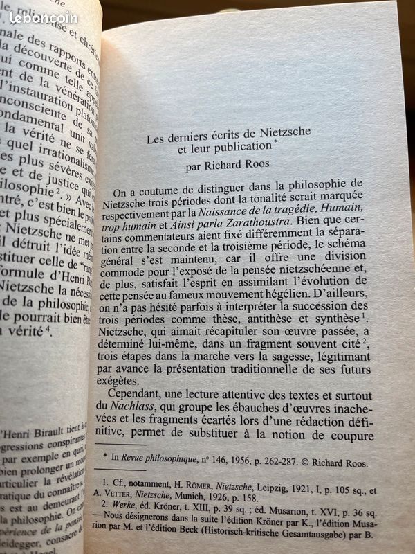 Lectures de Nietzsche. Poche (image 3)