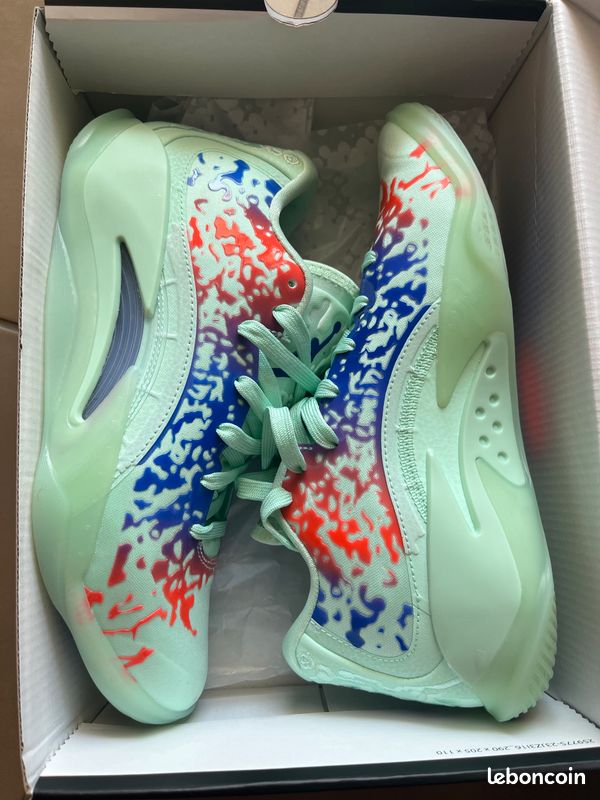 Chaussure de basket Jordan Zion 3 bleue neuve en taille 39 avec boite d’origine. N’hésitez pas à me contacter pour plus d’informations (image 5)