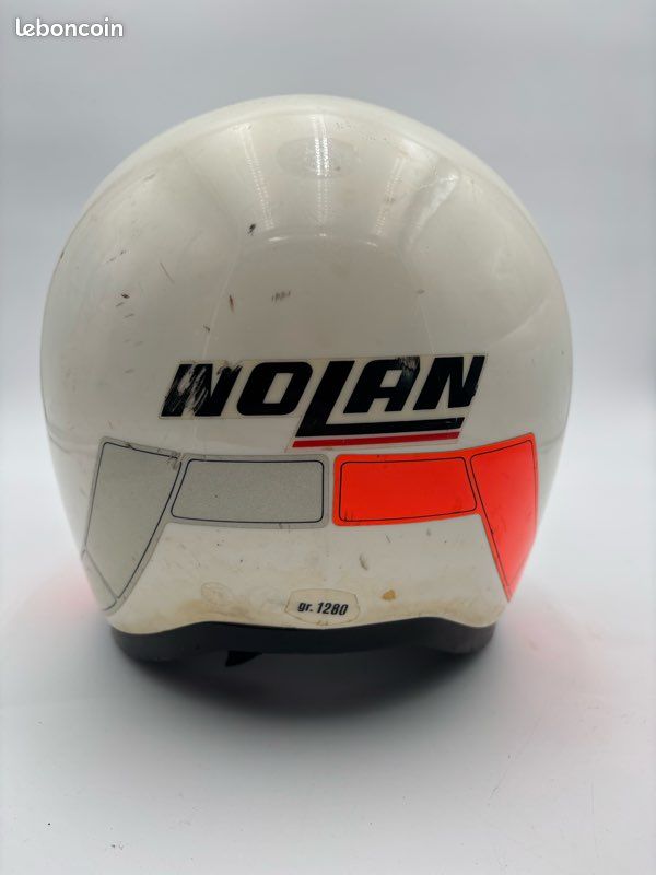 Casque Moto/neige Vintage Yamaha Années 70 - Modèle TNT Taille M - Avec Bouclier - Occasion