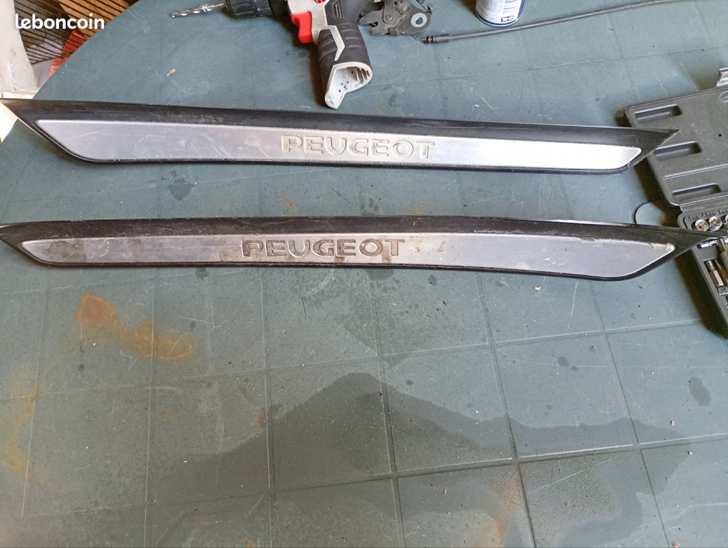Baguette seuil de porte arrière Peugeot 607 (image 1)