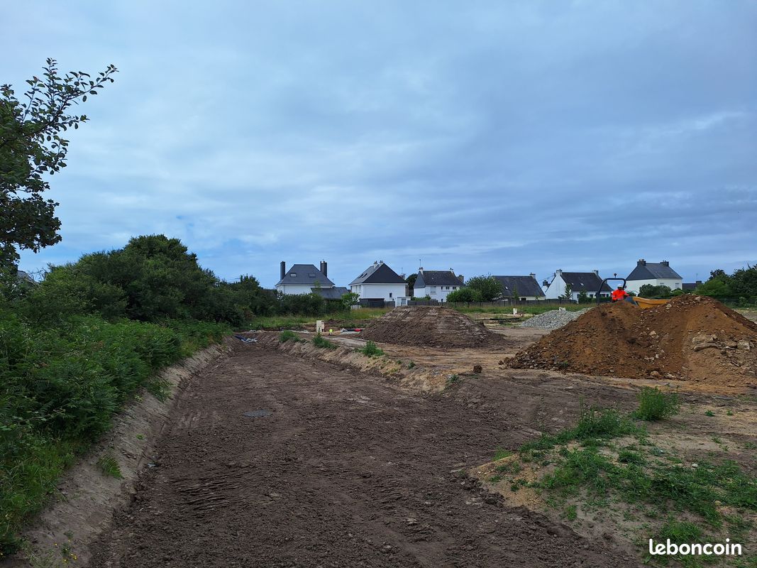 Terrain à bâtir en lotissement · à Étel · 117 500 €