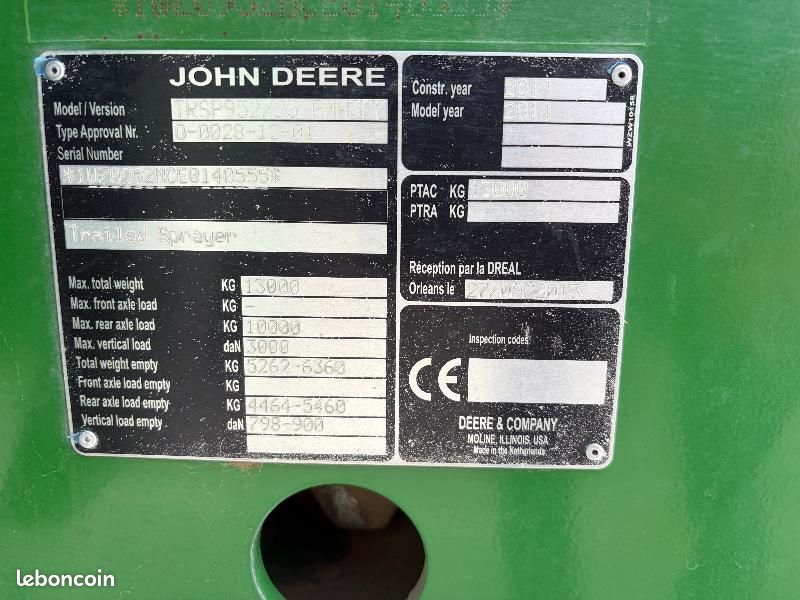 John Deere M952I (image 4)