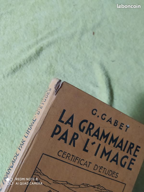 Livre la grammaire par l'image de 1938 (image 4)