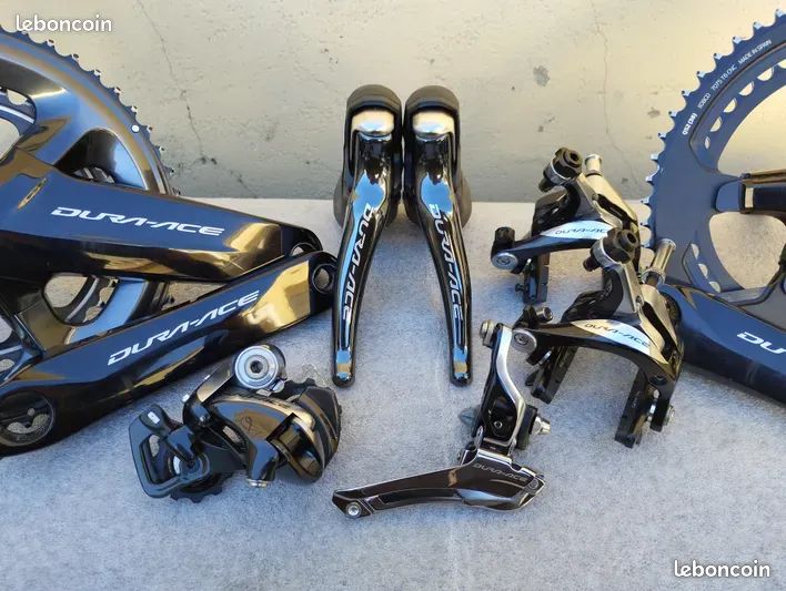 Jeu De Vitesses Shimano Dura Ace - Leviers Et Mécanismes - Pour Vélo Eroica - NOS (Neuf Vieux Stock)