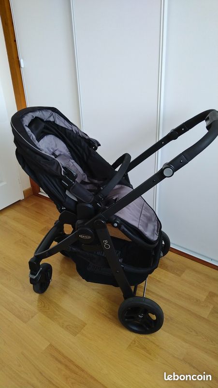 Transport Poussette Duo Evo Poussette Graco Evo Duo Charcoal Cheap