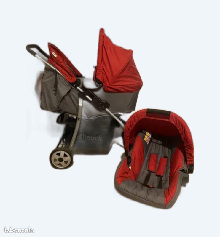 Poussette trio hauck (image 1)