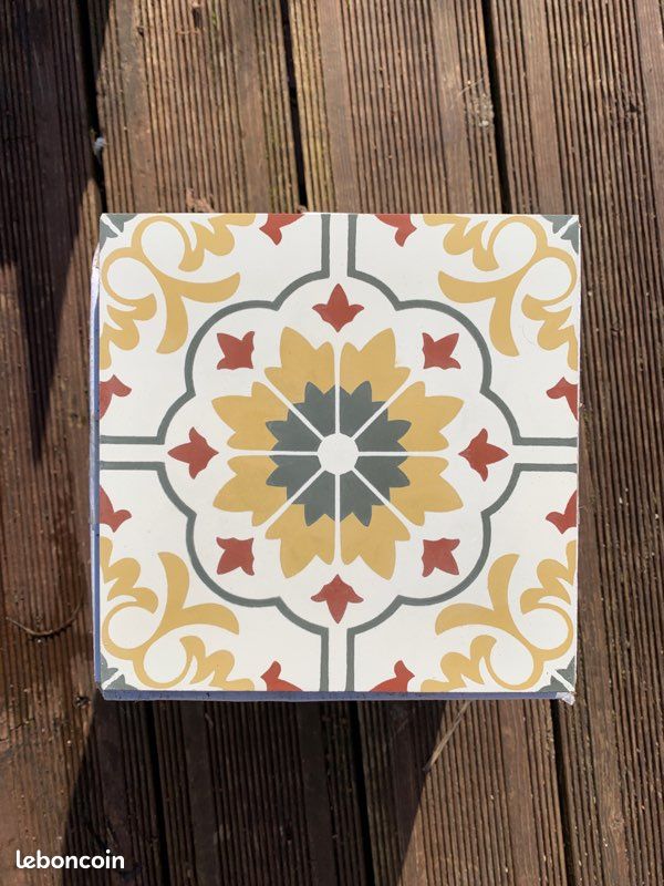 Vends carreaux de ciment (surface 3,1 m2) (image 1)