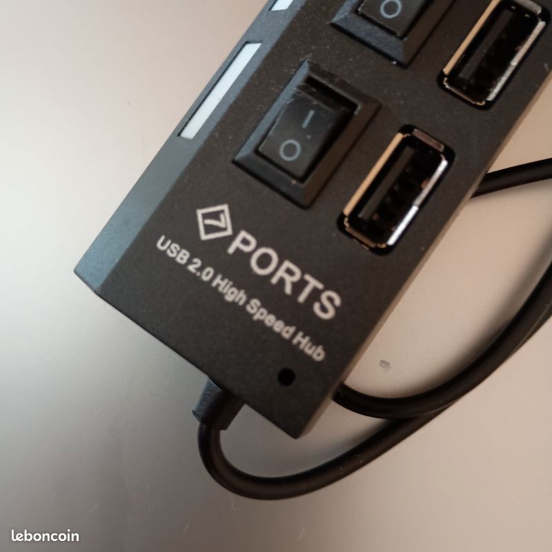 Multiprise USB 7 Ports - Hub Alimentation Pour Charger Vos Appareils - Occasion