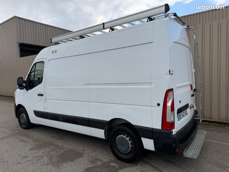 Renault Master III ph3 F3500 / L2 H2 / 2.3 blue dci 150cv bvm6 Grand Confort / 1*main / Caméra Led Gps / Gallerie Échelle / 2021 / 85.000km / révisée / c.t ok / 17.500e ht 20.990e ttc garantie 6 mois (image 4)