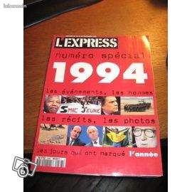 L'Express N° 2268 : Numéro spécial 1994 (image 1)